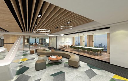 太平洋保險邦華環球辦公室裝修設計